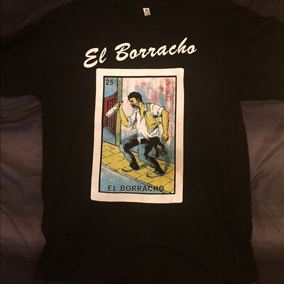 Mexican Loteria Tshirt for Him