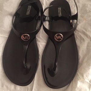 Black Michael Kors Sandals