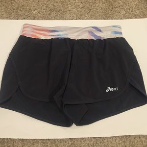 asics running shorts - xs