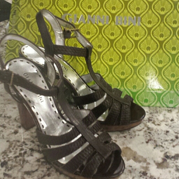 GIANNI BINI STRAPPY SANDALS NEW 7