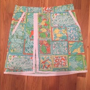 Lilly Pulitzer Ceviche Print Skirt