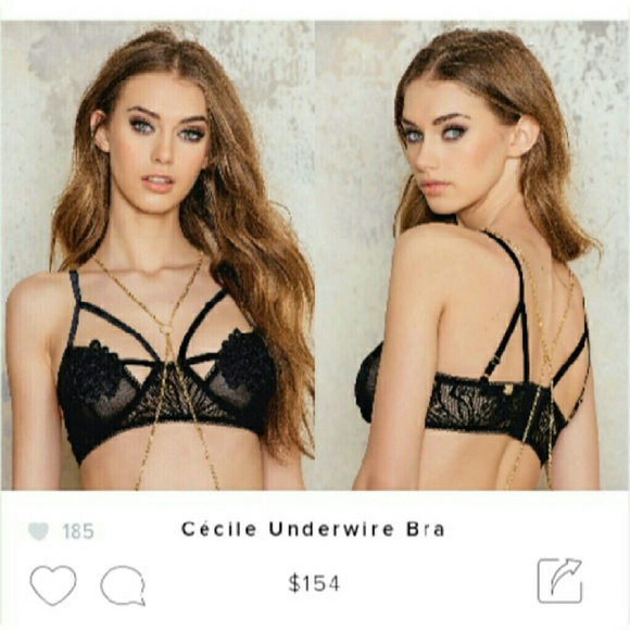 TRADED!! 💞🍋For Love and Lemons Cecile Bra - Picture 4 of 4