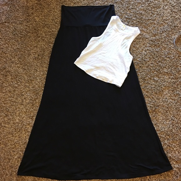 Black Maxi Skirt