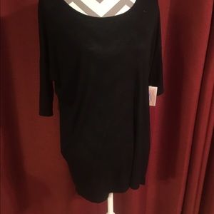 Solid black Irma hard to find super soft NWT