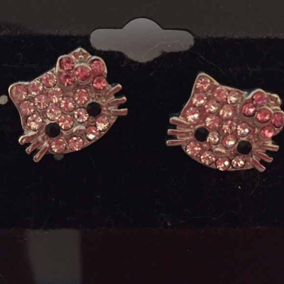 Hello kitty earrings