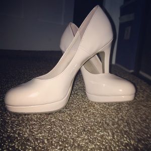 Blush colored heels