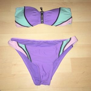 color block bikini