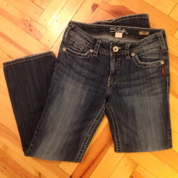 Silver Suki Jeans