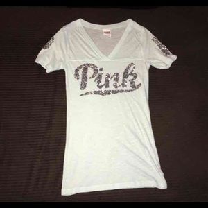 PINK bling tee