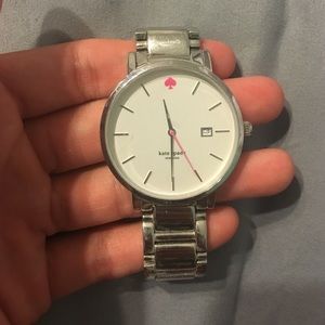 Silver Kate spade watch