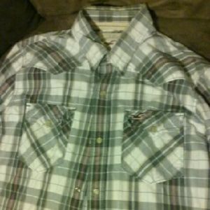 Hollister longsleeve button down shirt
