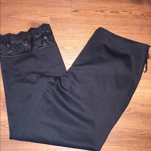 Women's Alfani Cropped Pants W/ Ankle Adornments