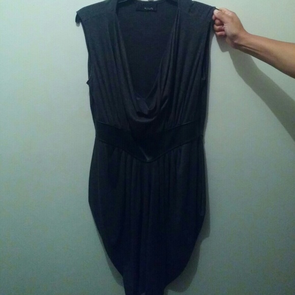 Dark gray dress