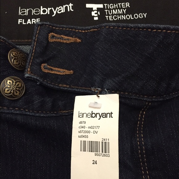 Lane Bryant Dark wash, Tummy control Jeans NWT
