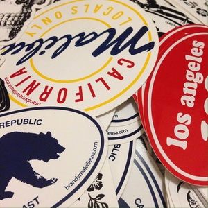 100 BM Stickers