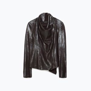 Zara New with tags Faux Suede Jacket