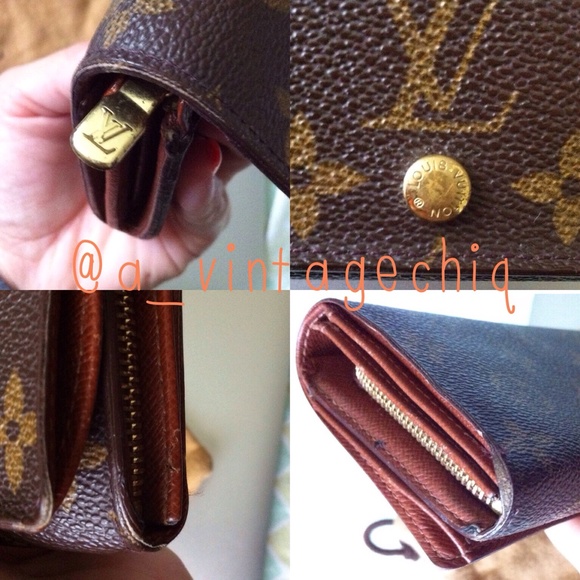 SOLD Louis Vuitton LV Porte Monnaie Tresor Wallet - Picture 2 of 4