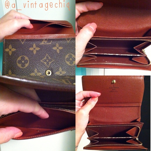 SOLD Louis Vuitton LV Porte Monnaie Tresor Wallet - Picture 4 of 4