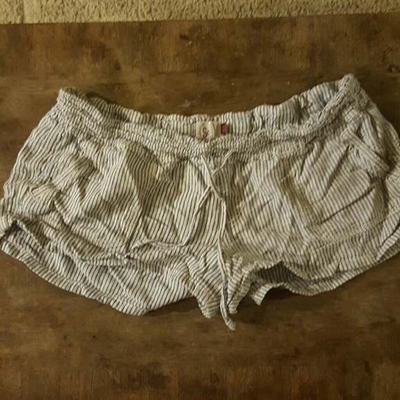 Striped boating shorts