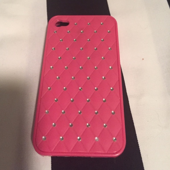 iPhone 4 pink case