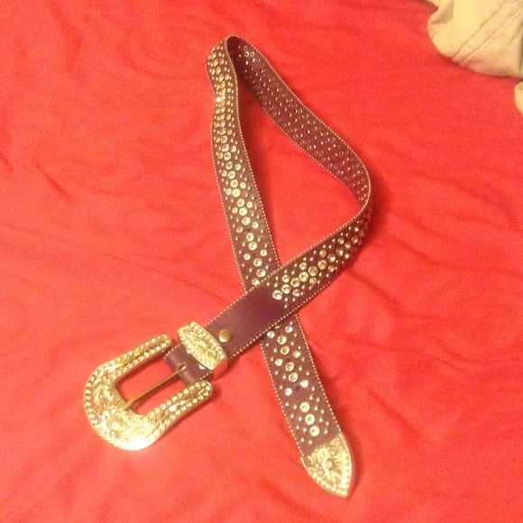 Bling cowgirl belt