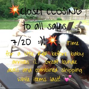 💥💥!!!Closet CLOSING SALE!!!💥💥