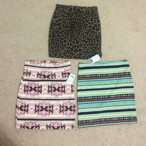 3 Skirts in a bundle!
