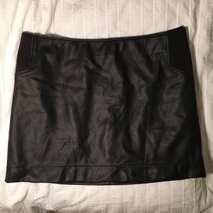 BCBG Maxazria Leather Skirt!