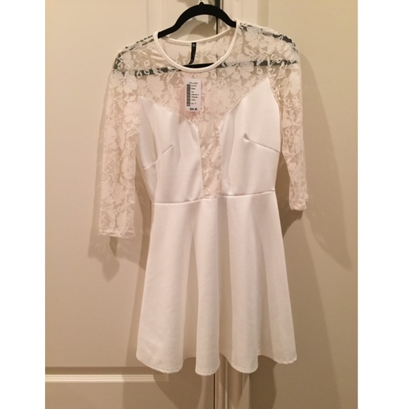 White dress NWT