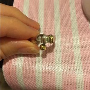 Auth Tiffany 24k ball ring