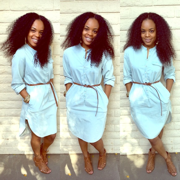 Jean Dress * Small but fits like a medium* - Picture 1 of 1