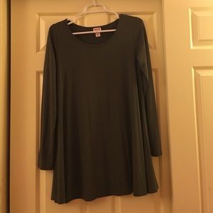 Mossimo Supply Co. Olive green tshirt dress