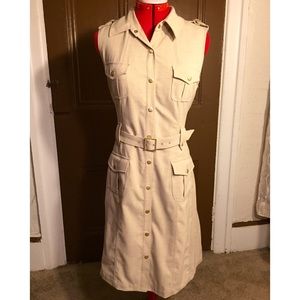 Calvin Klein Safari Dress