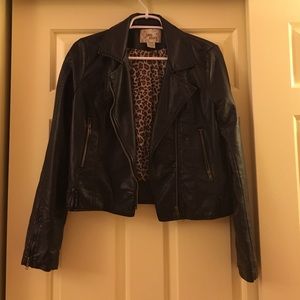 Sans Souci faux leather jacket