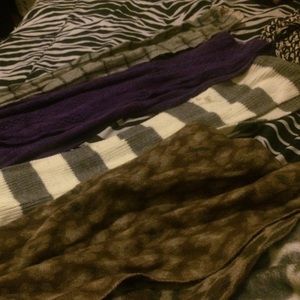 4 scarves