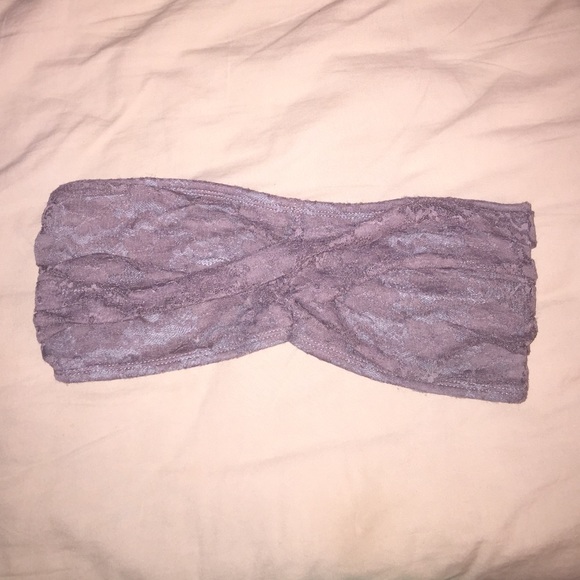 Brown lace bandeau!