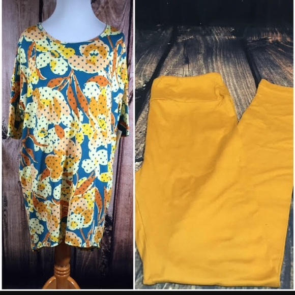 Lularoe OS leggings 💛