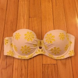 Victoria's Secret Push up bandeau top