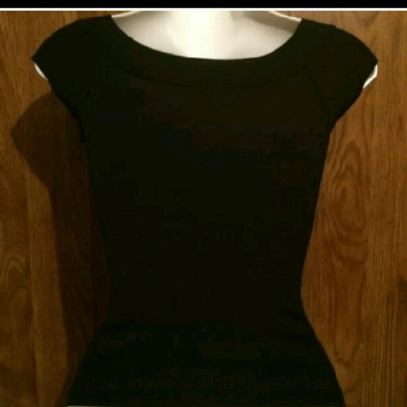Bebe top. Black, small - Picture 2 of 2