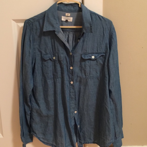 Long sleeve bottom down shirt - Picture 1 of 3