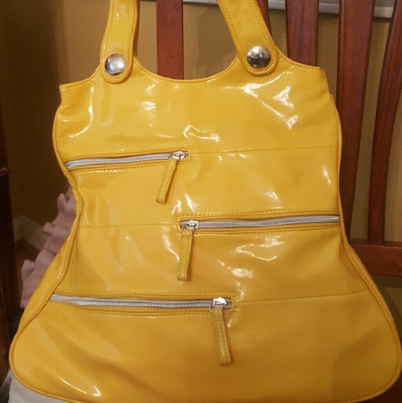Yellow purse