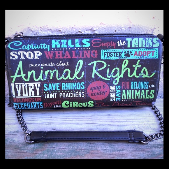 Calico Dragon Animal Rights Purse