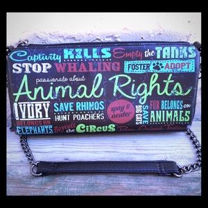 Calico Dragon Animal Rights Purse