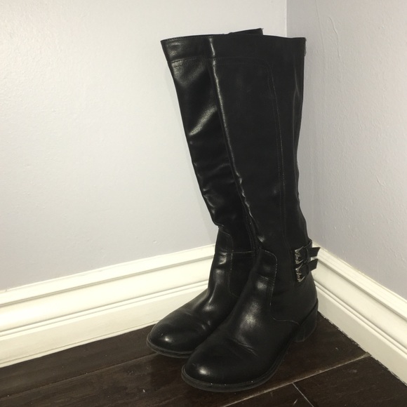 black boots