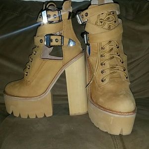 Jeffrey Campbell never worn platform timberland