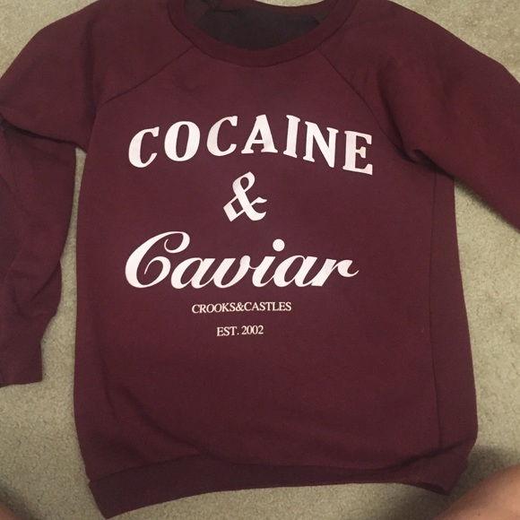 Crooks and castles sweatshirt