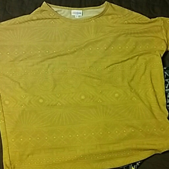 Yellow Aztec print Irma