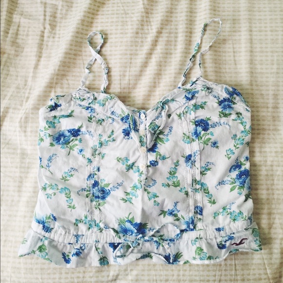 Hollister Floral Tank