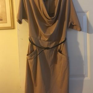 Cute swooped beck dress with pockets