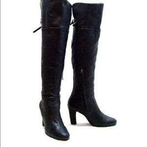 Sam Edelman black leather boots